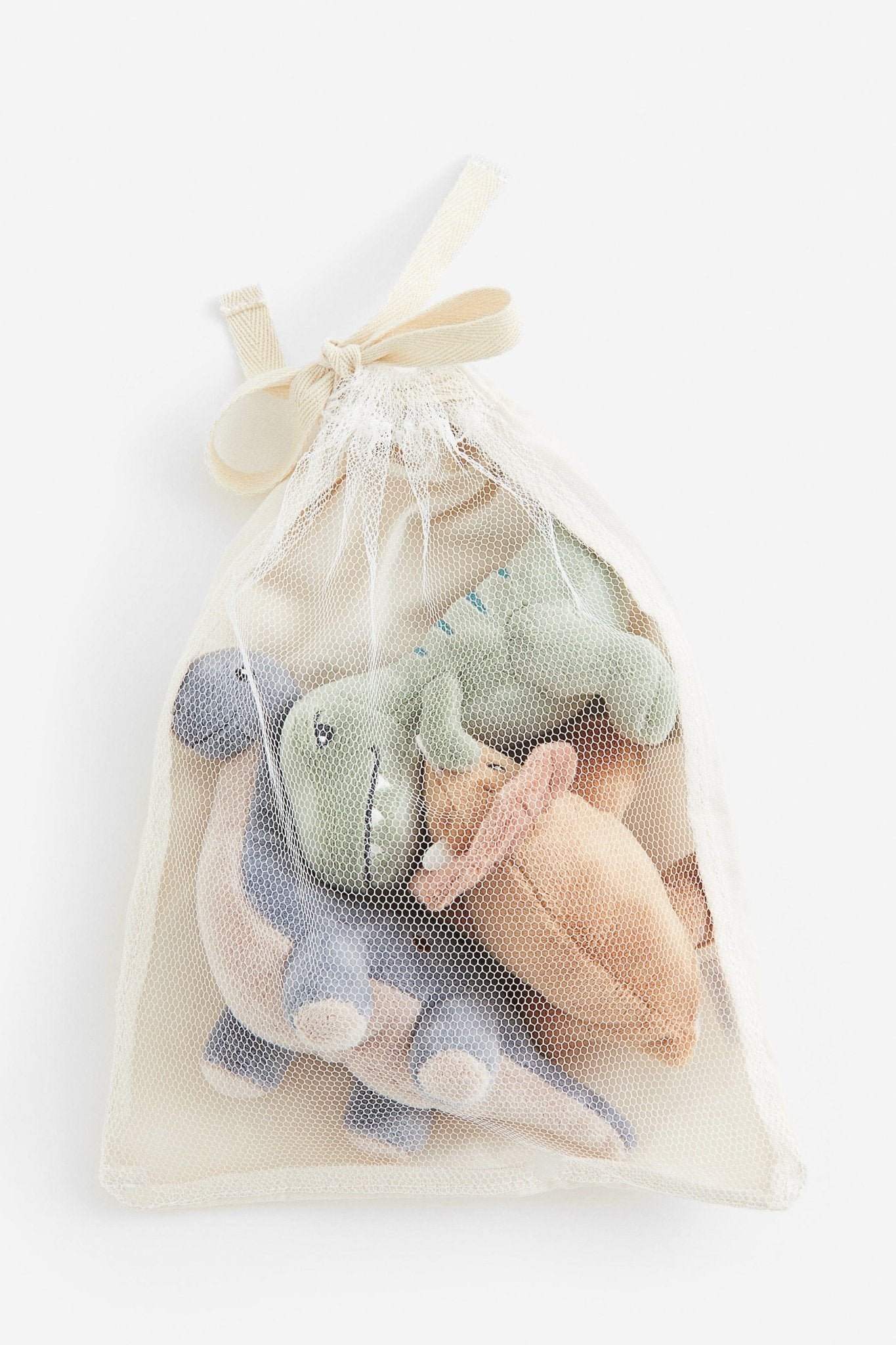 3 - Pack Dinosaur Plush Toys – Soft Stuffed Animals with Cotton Bag - Nssoma