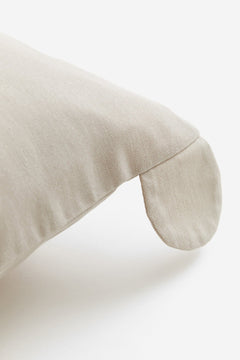 Cotton Cushion Cover – Bear Face Pillow Cover with 3D Ears for Kids - Nssoma