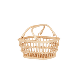 Natural Rattan Tarry Basket – Lightweight Storage & Play Basket - Nssoma