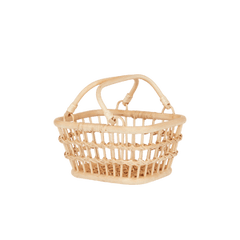 Natural Rattan Tarry Basket – Lightweight Storage & Play Basket - Nssoma