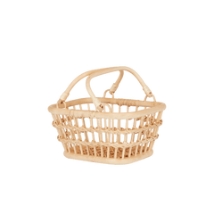 Natural Rattan Tarry Basket – Lightweight Storage & Play Basket - Nssoma