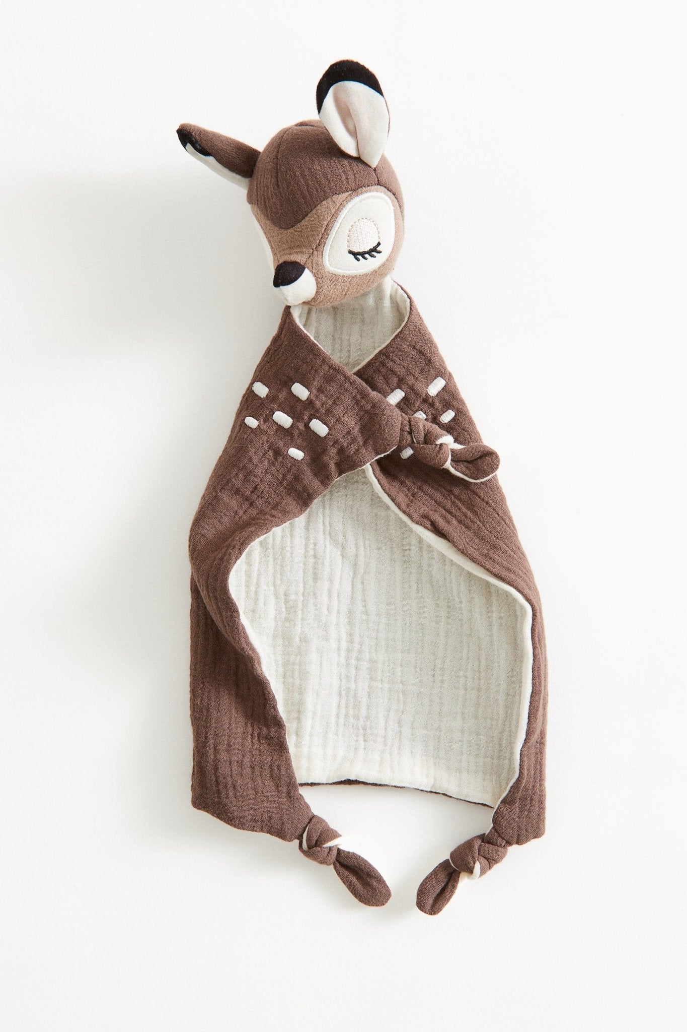 Organic Cotton Muslin Comfort Blanket – Soft Baby Blanket with Animal Design - Nssoma