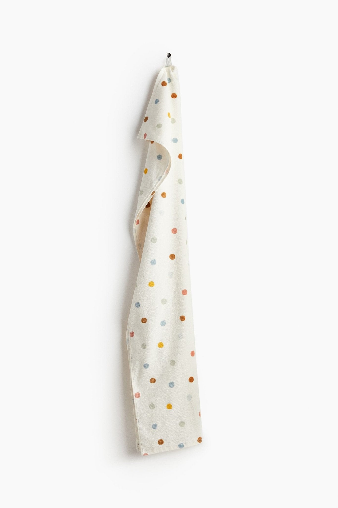 Patterned Bath Towel – Soft Cotton Towel with Colorful Dots - Nssoma