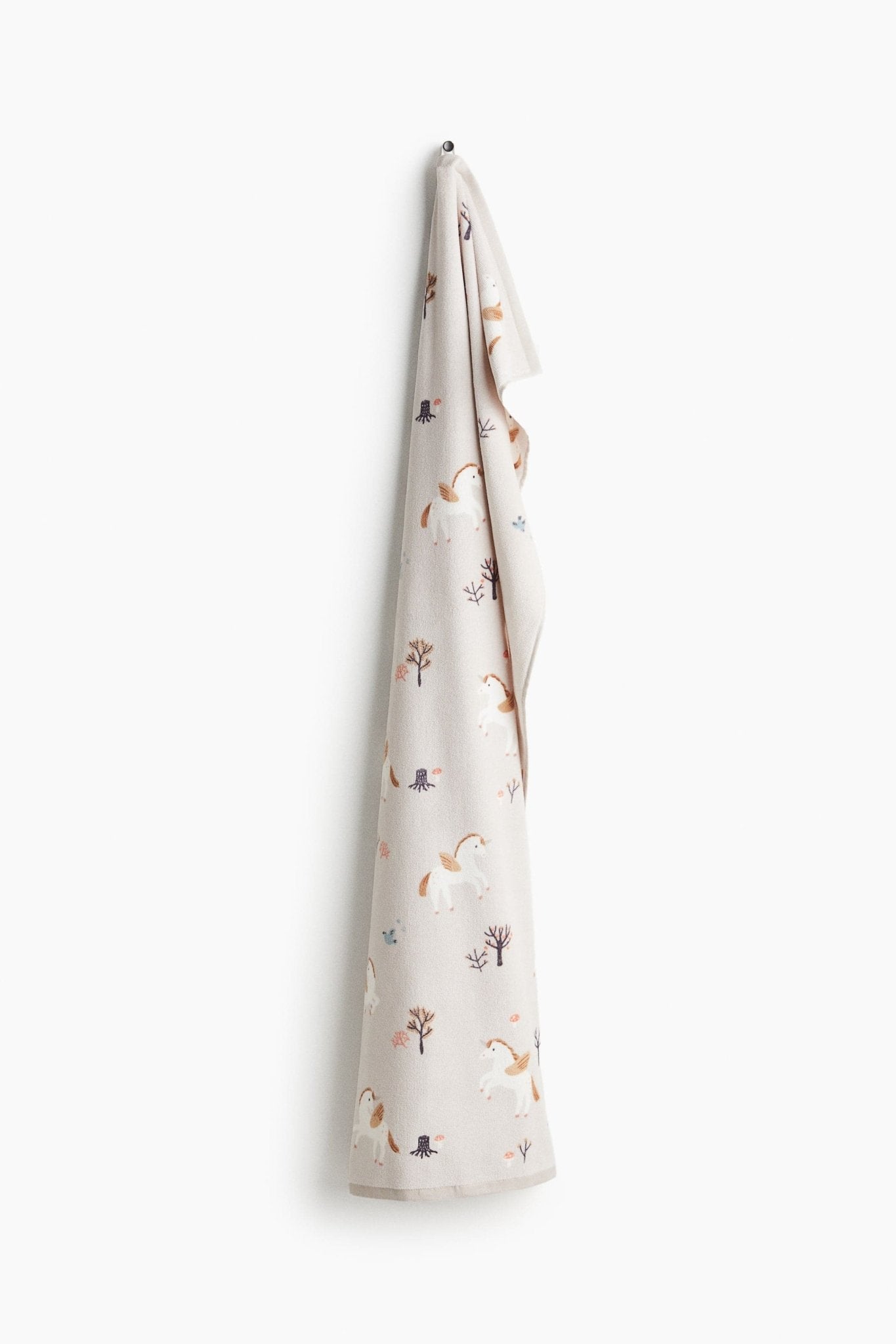 Patterned Bath Towel – Soft Cotton Towel with Unicorn Print - Nssoma
