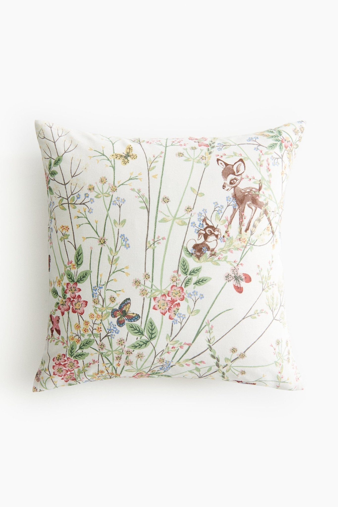 Patterned Cotton Cushion Cover – Soft Square Pillow Cover for Kids Rooms - Nssoma
