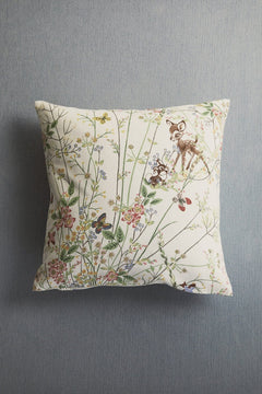 Patterned Cotton Cushion Cover – Soft Square Pillow Cover for Kids Rooms - Nssoma