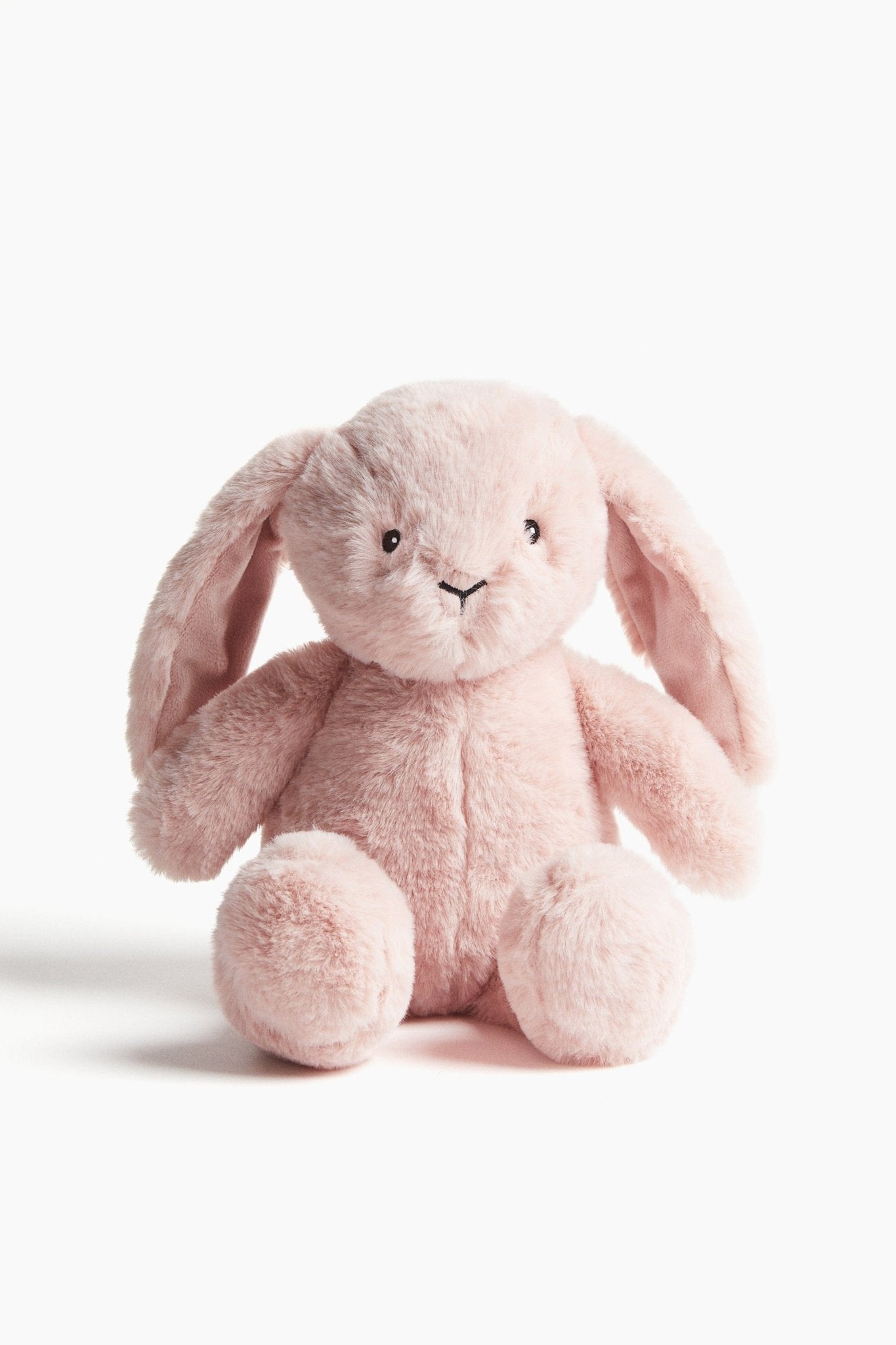 Plush Rabbit Toy – Soft Dusty Pink Stuffed Bunny for Kids - Nssoma