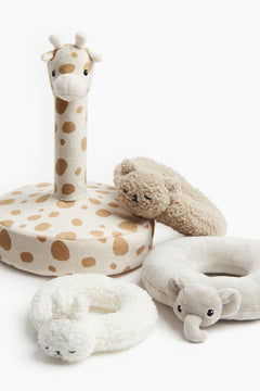 Soft Animal Stacking Toy – Giraffe with Plush Rings - Nssoma